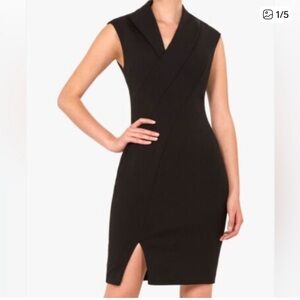 Ted Baker London Elegant Black Midi Dress